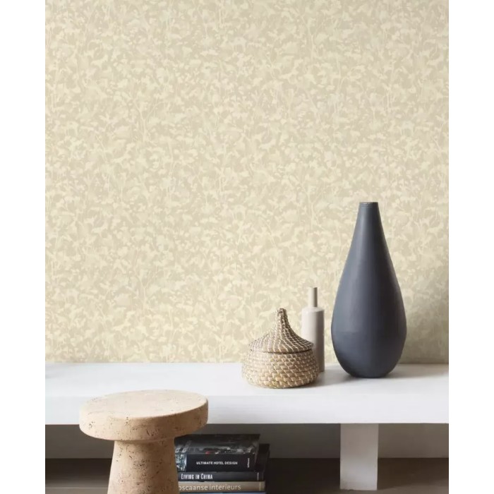 Rasch|Tapete dezente Blumen beige|Romantisch