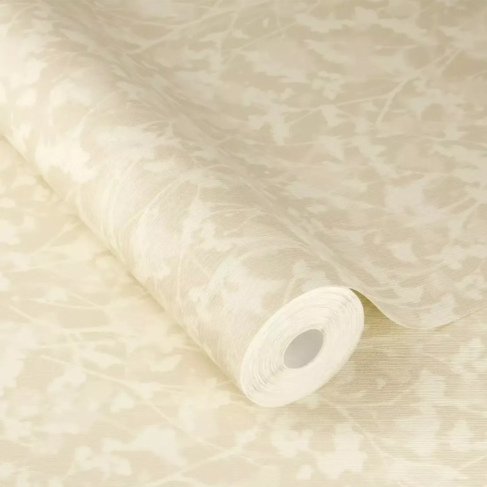 Papel pintado discreto flores beige - Rasch Amara 720747