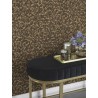 Rasch|Tapete kleine braune goldene Blüten|Tapeten