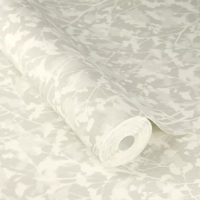 Rasch|Papier peint petites fleurs gris clair|Romantique