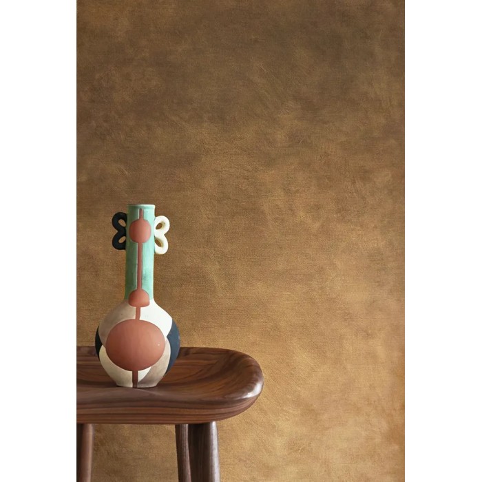 Casamance|Wallpaper stucco camel brown lime wash|Wallpaper