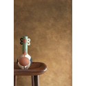 Casamance|Wallpaper stucco camel brown lime wash|Wallpaper