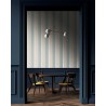 Casamance|Papier peint moderne rayures vertes haut de gamme|Rayures