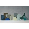 Casamance|Papier peint stuqué vert anglais peinture à la chaux|Papier Peint