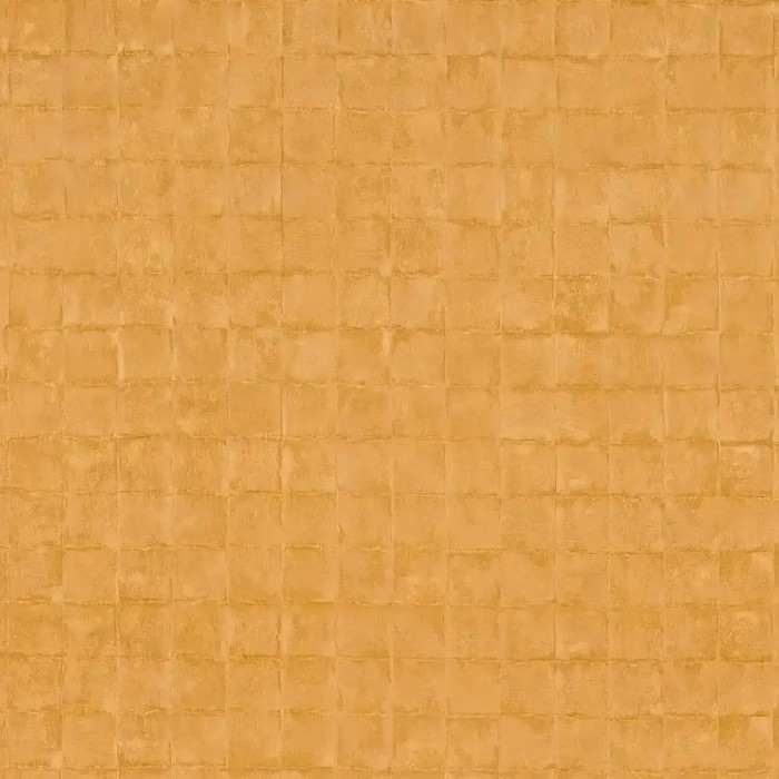 Casamance|Papel pintado mosaico azulejo cerámico amarillo|Alta Gama