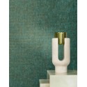 Casamance|Papier peint carreau céramique vert|Haut Gamme