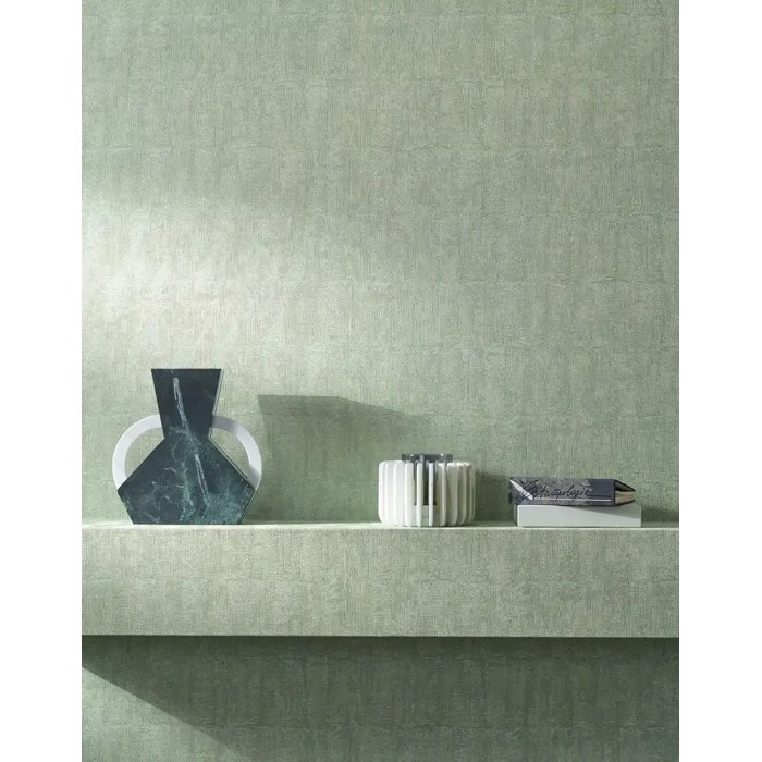 Casamance|Papier peint céramique orientale vert porcelaine|Papier Peint