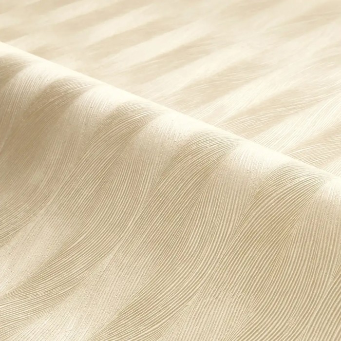 Casamance|Papier peint moderne texture rayée ivoire nacré|Papier Peint