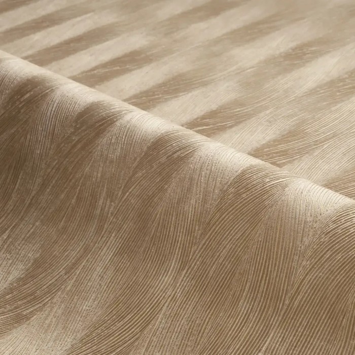 Casamance|Papier peint moderne texture rayée brun|Haut Gamme
