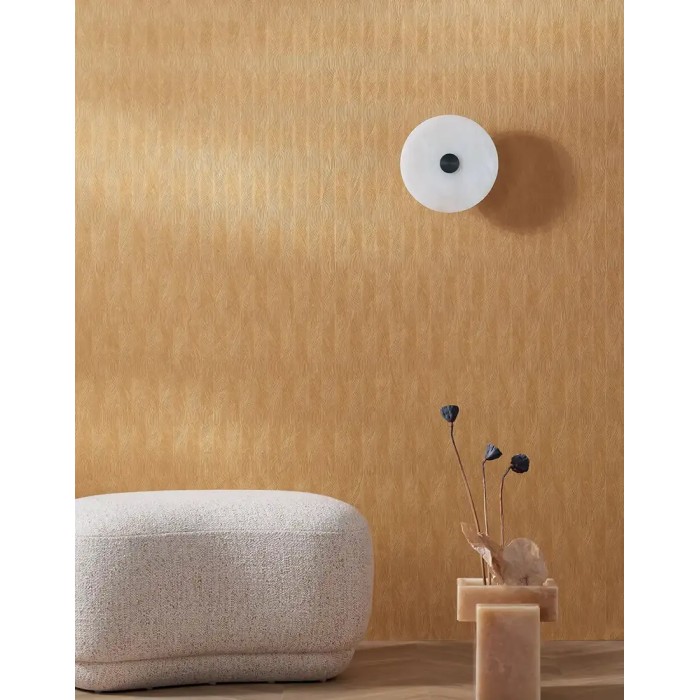 Casamance|Gestreifte Tapete gelb-gold|Modern