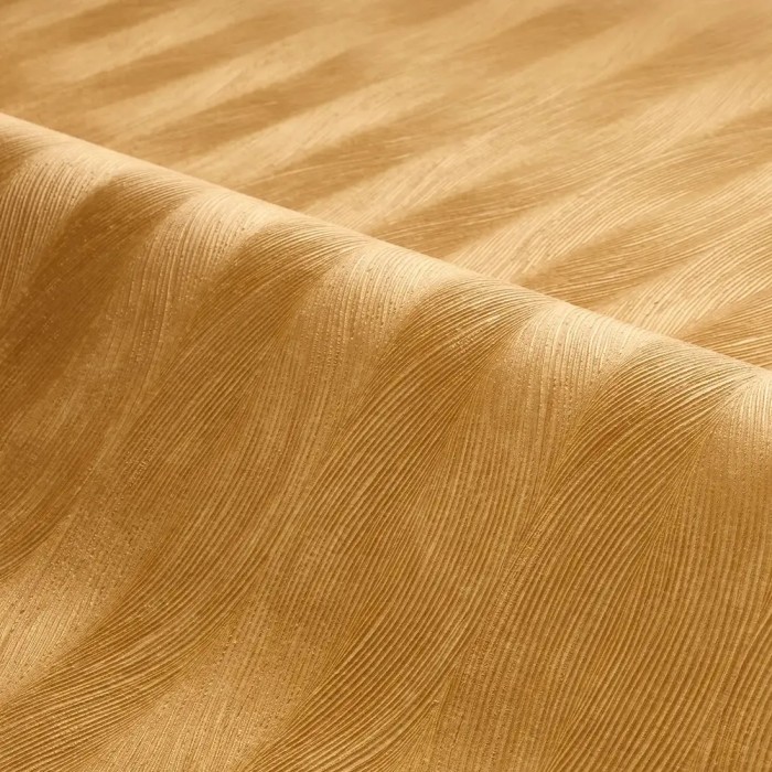 Casamance|Papier peint textures rayées jaune et doré|Moderne