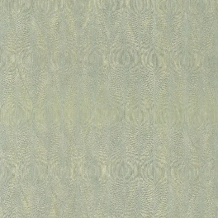 Papel pintado texturas rayadas verde claro - Casamance Texture Cerame 76113058