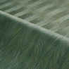 Casamance|Moderne Tapete gestreift grün-gold|Hochwertige