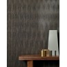 Casamance|Wallpaper modern striped black and gold|High-End
