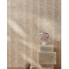 Casamance|Papier peint contemporain texture rocheuse beige|Imitation Pierre
