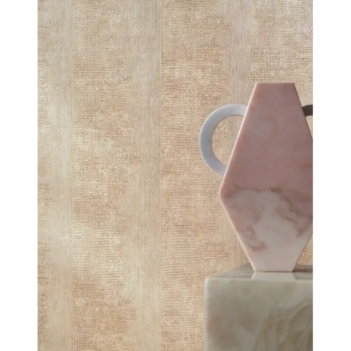 Casamance|Zeitgenössische Felsstruktur Tapete beige|Steinimitat