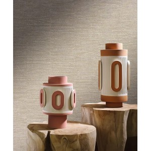 Grandeco|Geometrisches Holzeffekt-Tapete beige Töne|Tapeten 2