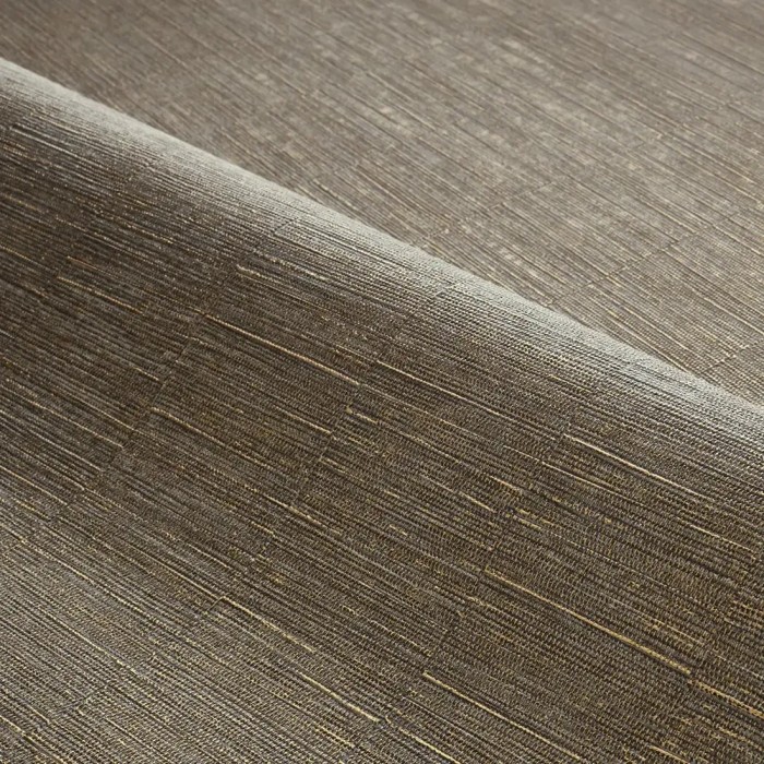 Papel pintado liso texturado antracita y dorado - Casamance Texture Cerame 75072346