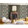 Casamance|Wallpaper Egyptian flowers multicolor|Wallpaper