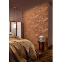Casamance|Papier peint oasis avec palmiers terre cuite|Haut Gamme
