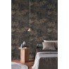 Casamance|Wallpaper oasis with palm trees black and gold|Figurative