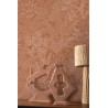 Casamance|Afrikanische Pflanzentapete orange|Tapeten