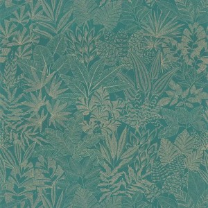 Papeldecor|Papier Peint floral plantes sauvages bleu|Papier Peint