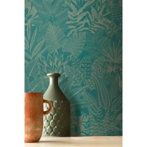 Papeldecor|Papier Peint floral plantes sauvages bleu|Papier Peint 2