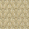 Casamance|Wallpaper Egyptian lotus flower green and gold|High-End