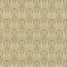 Casamance|Wallpaper Egyptian lotus flower green and gold|High-End