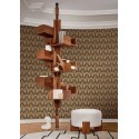Casamance|Ägyptische Lotustapete gold|Hochwertige
