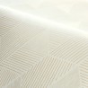 Casamance|Papier peint mosaïque géométrique blanc et doré|Minimaliste