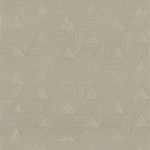 Casamance|Wallpaper geometric mosaic white and gold|Minimalist