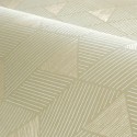 Casamance|Geometrische Mosaik Tapete aschgrün|Minimalistisch