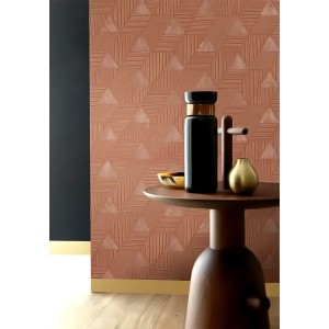 Casamance|Wallpaper geometric mosaic ash green|Minimalist 2