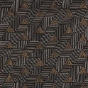 Casamance|Papier peint peinture abstraite brun et vert kaki|Moderne