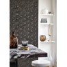 Casamance|Wallpaper geometric mosaic black and gold|High-End