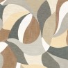 Casamance|Papier peint peinture abstraite gris beige brun|Moderne