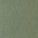 Casamance|Papier peint tissé ondulé vert|Haut Gamme