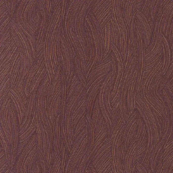 Casamance|Papel pintado tejido ondulado marrón y violeta|Alta Gama