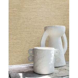 Casamance|Wallpaper rustic silk green|Wallpaper 2