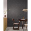 Casamance|Papier peint maille de soie couleur ébène|Papier Peint