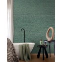 Casamance|Papel pintado malla de seda verde esmeralda|Alta Gama