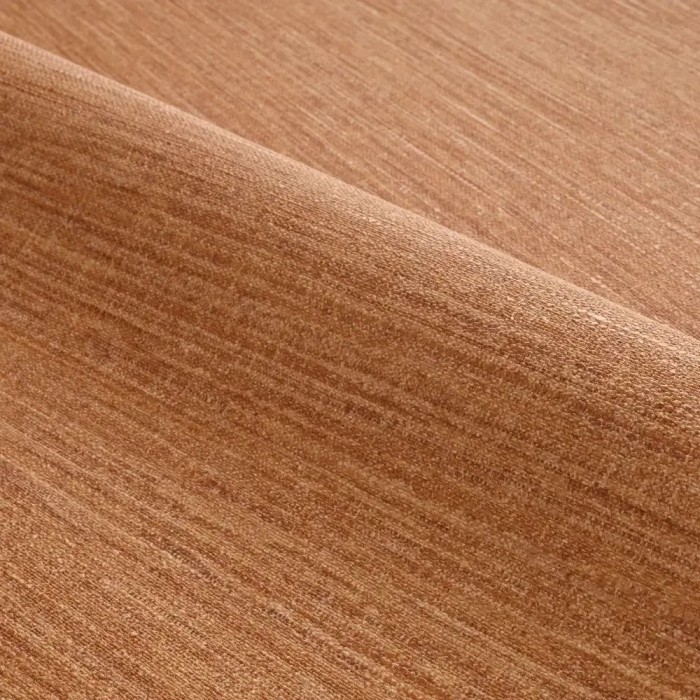 Casamance|Rohseidene Tapete terrakotta|Hochwertige