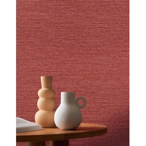 Casadeco|White fabric-effect wallpaper|Fabric Imitation 2