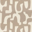 Casamance|Leinentapete beige ethnischer Stil|Ethnisch