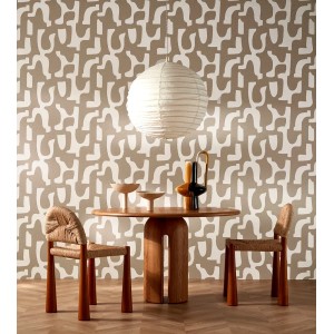 Eijffinger|Papier peint ethnique effet métallisé|Ethnique 2