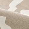 Casamance|Papier peint lin beige style ethnique|Ethnique