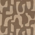 Casamance|Leinentapete braun ethnischer Stil|Hochwertige