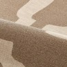 Casamance|Leinentapete braun ethnischer Stil|Hochwertige